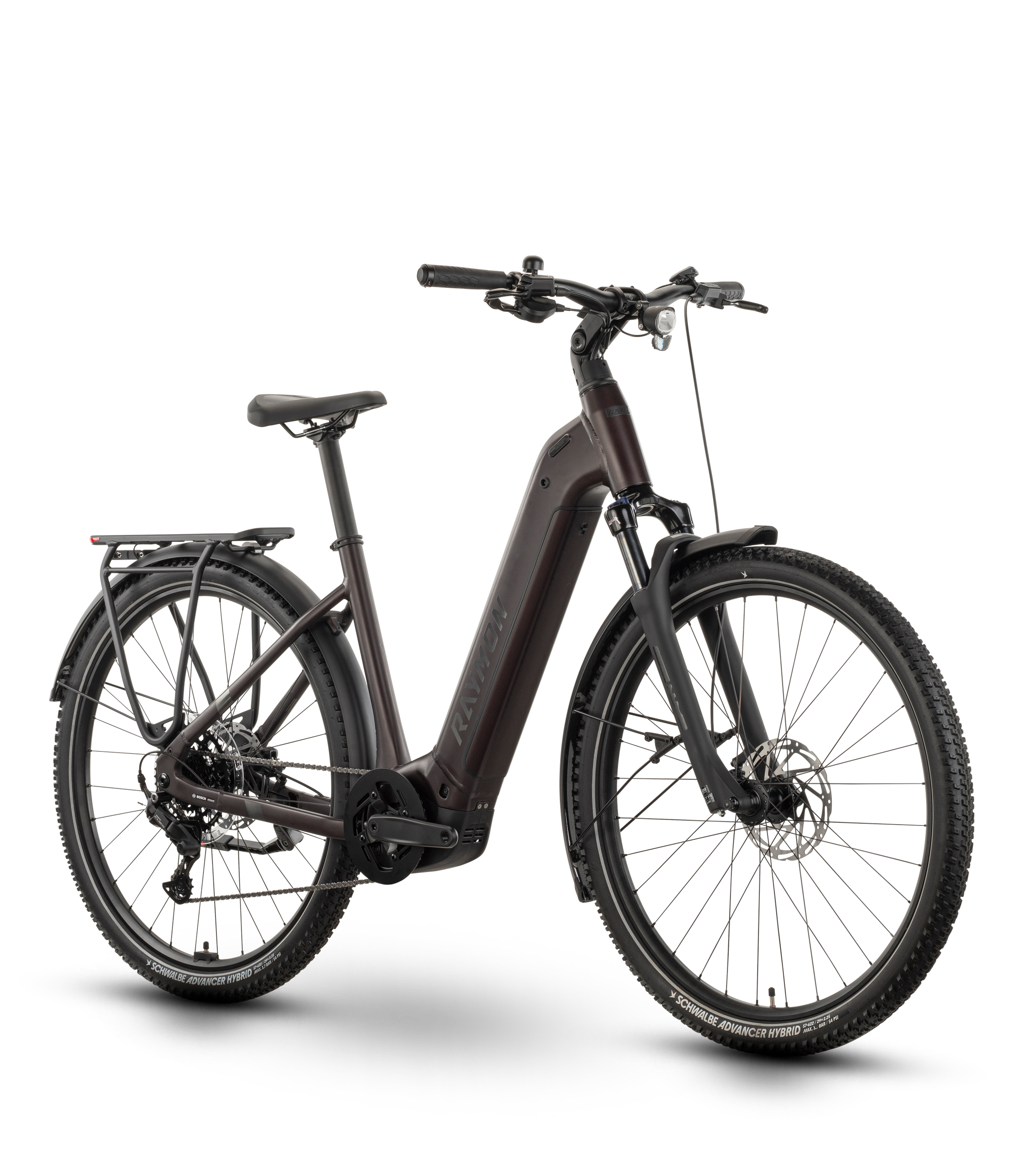 Raymon Tahona Comp E-Trekkingbikes (lila) 3